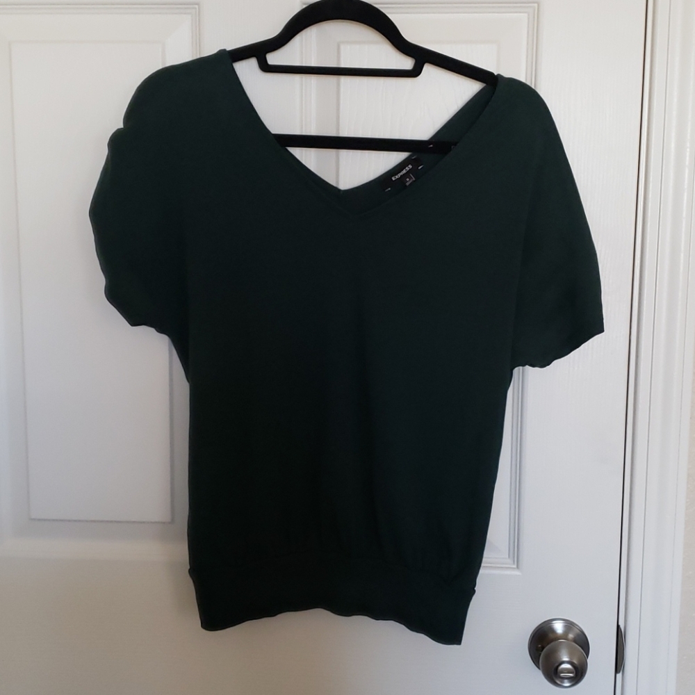 Express short sleeve blouse